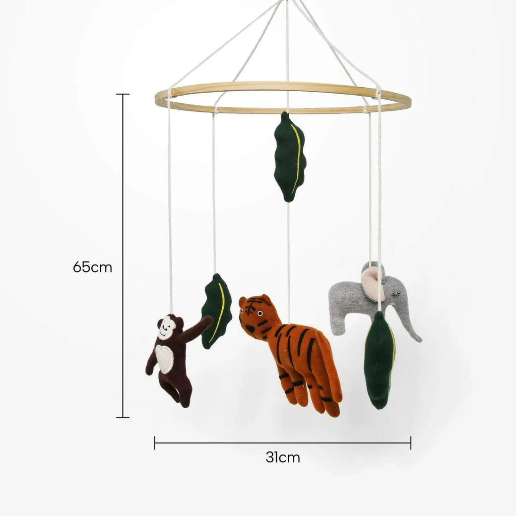 Hanging Mobile - Jungle Animals