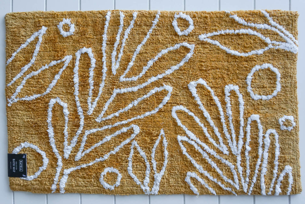 Leaves and Lines Bathmat