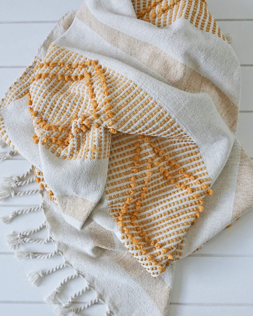 Elliston Cotton Throw Blanket