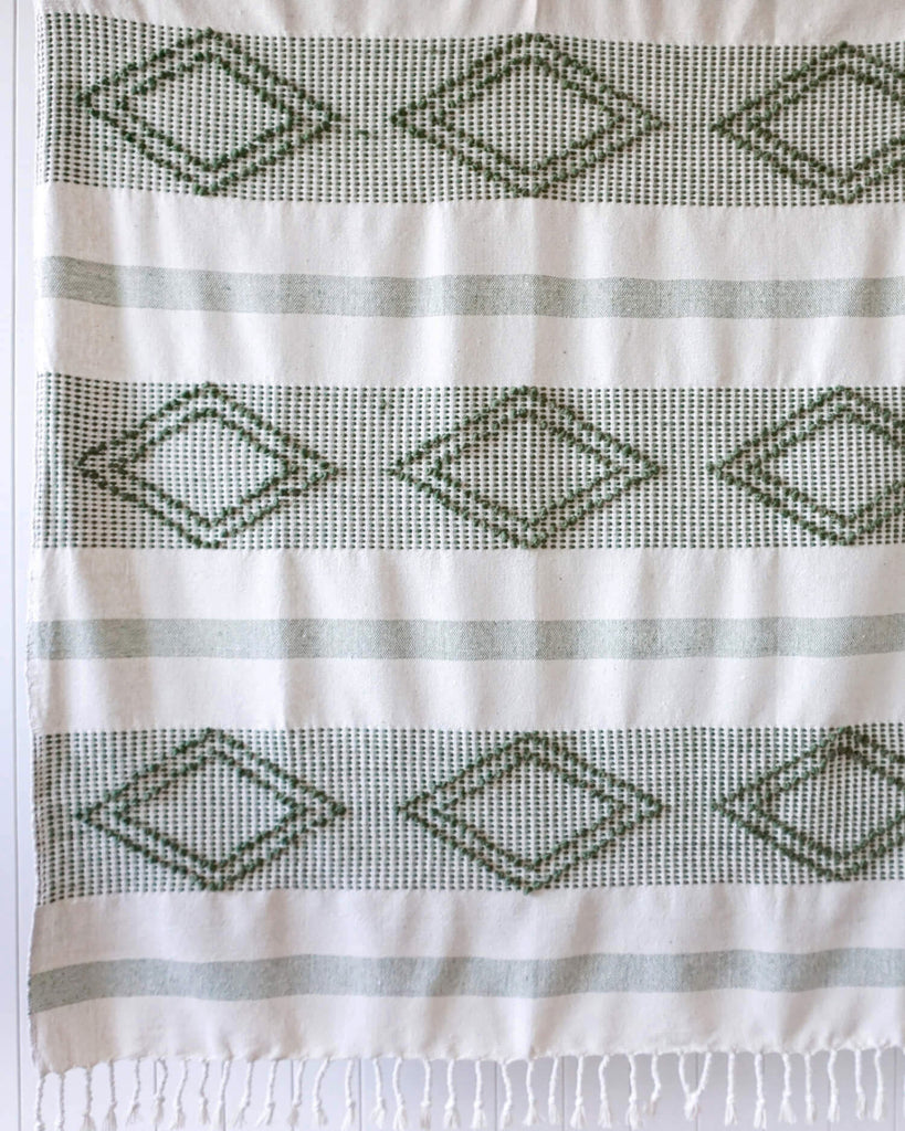 Elliston Cotton Throw Blanket