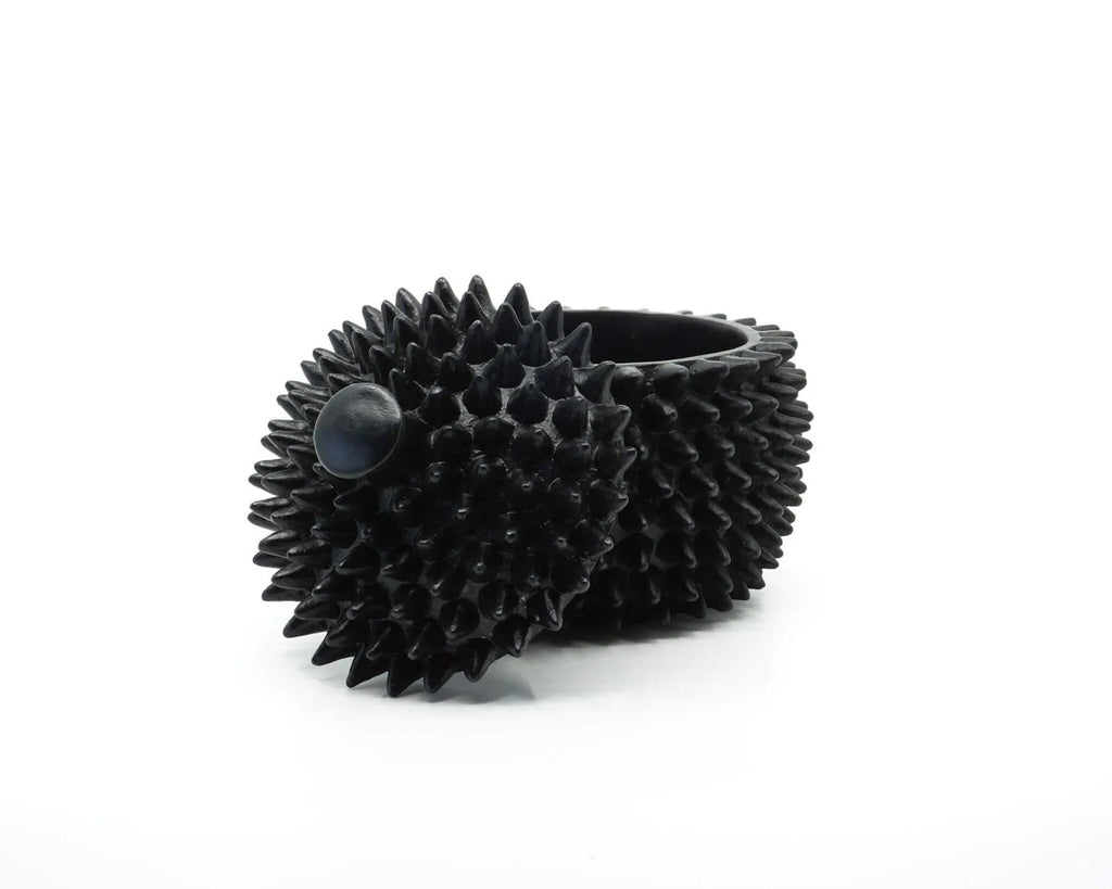 Urchin Trinket Box - Large - Black