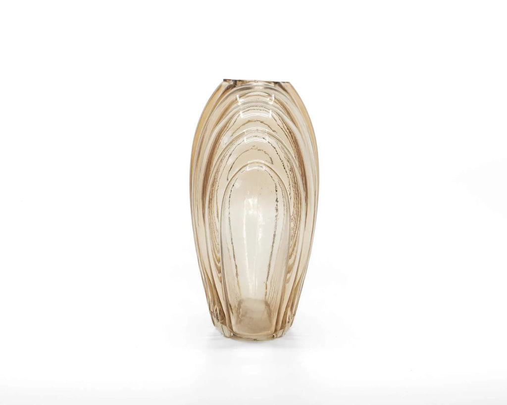 Shell Vase - Amber